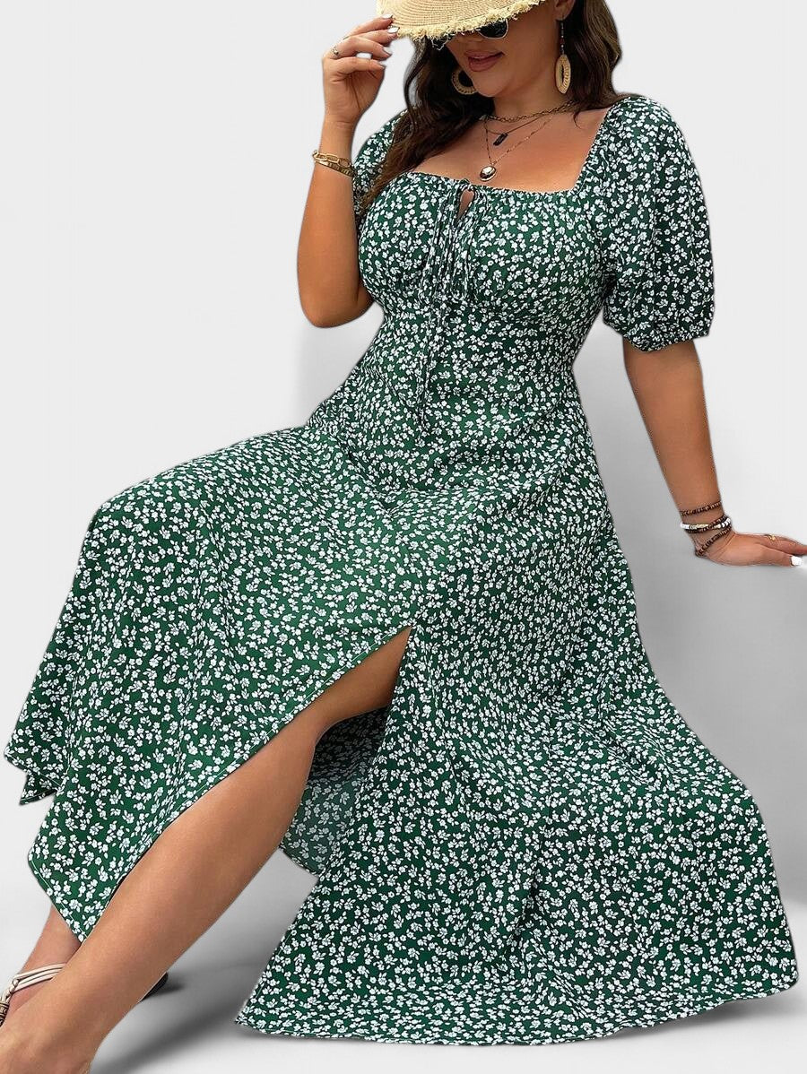 Amalia | Floral Puff Sleeve Dress