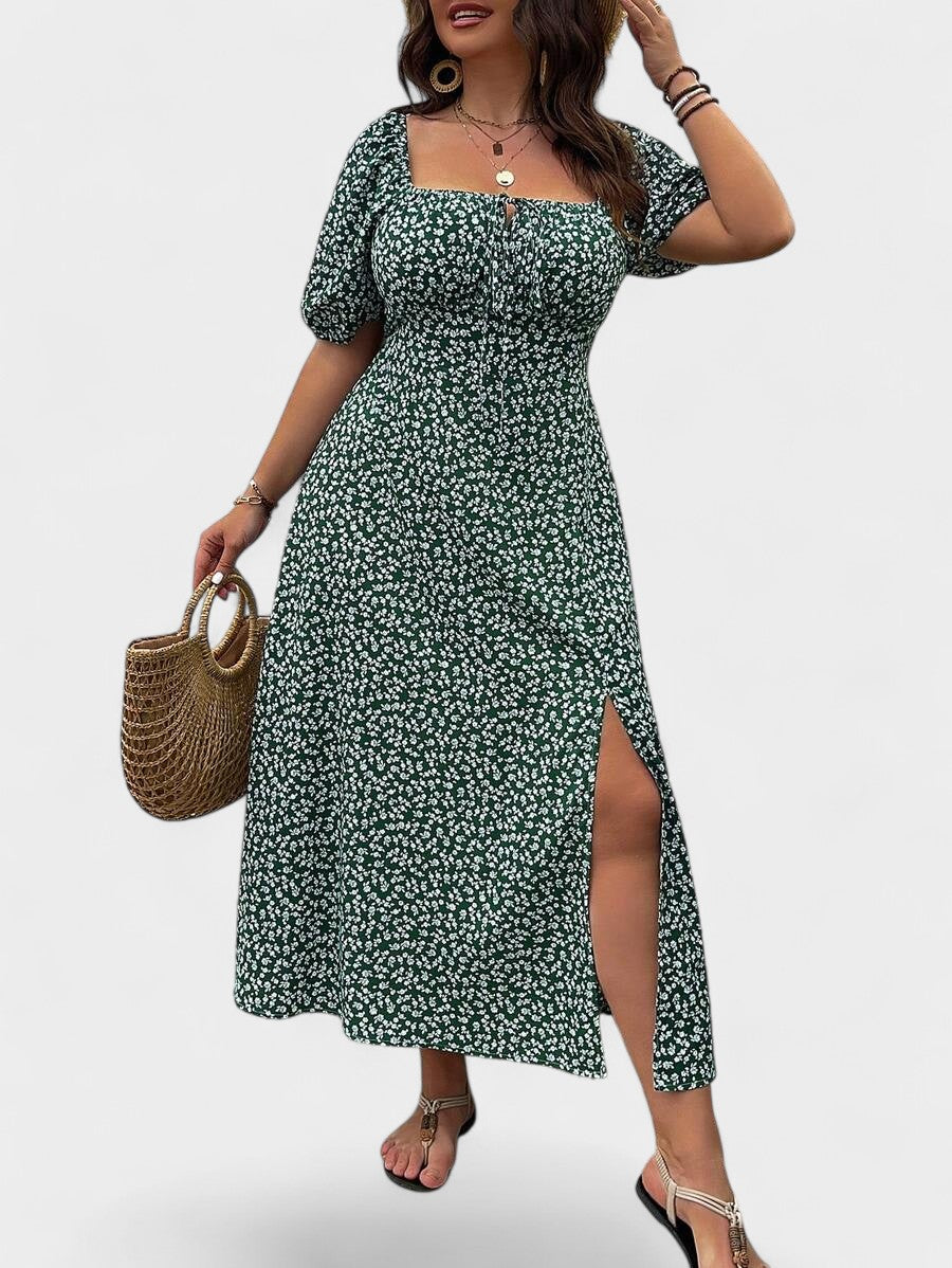 Amalia | Floral Puff Sleeve Dress