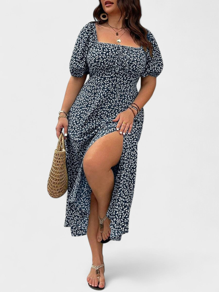 Amalia | Floral Puff Sleeve Dress