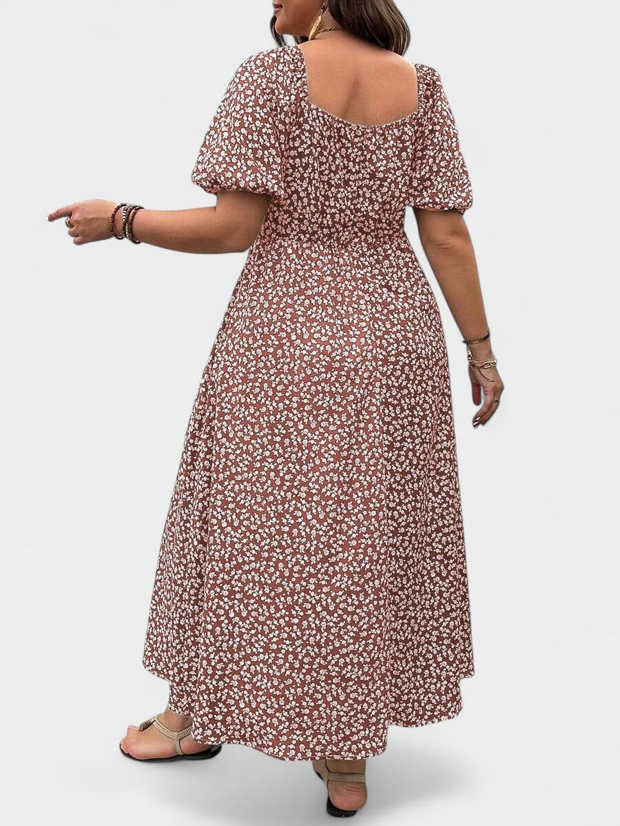 Amalia | Floral Puff Sleeve Dress