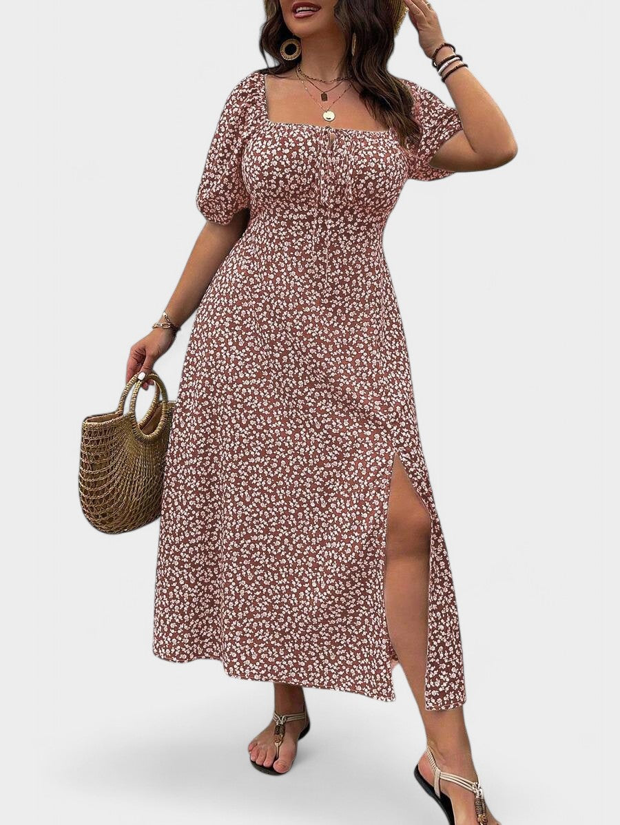 Amalia | Floral Puff Sleeve Dress