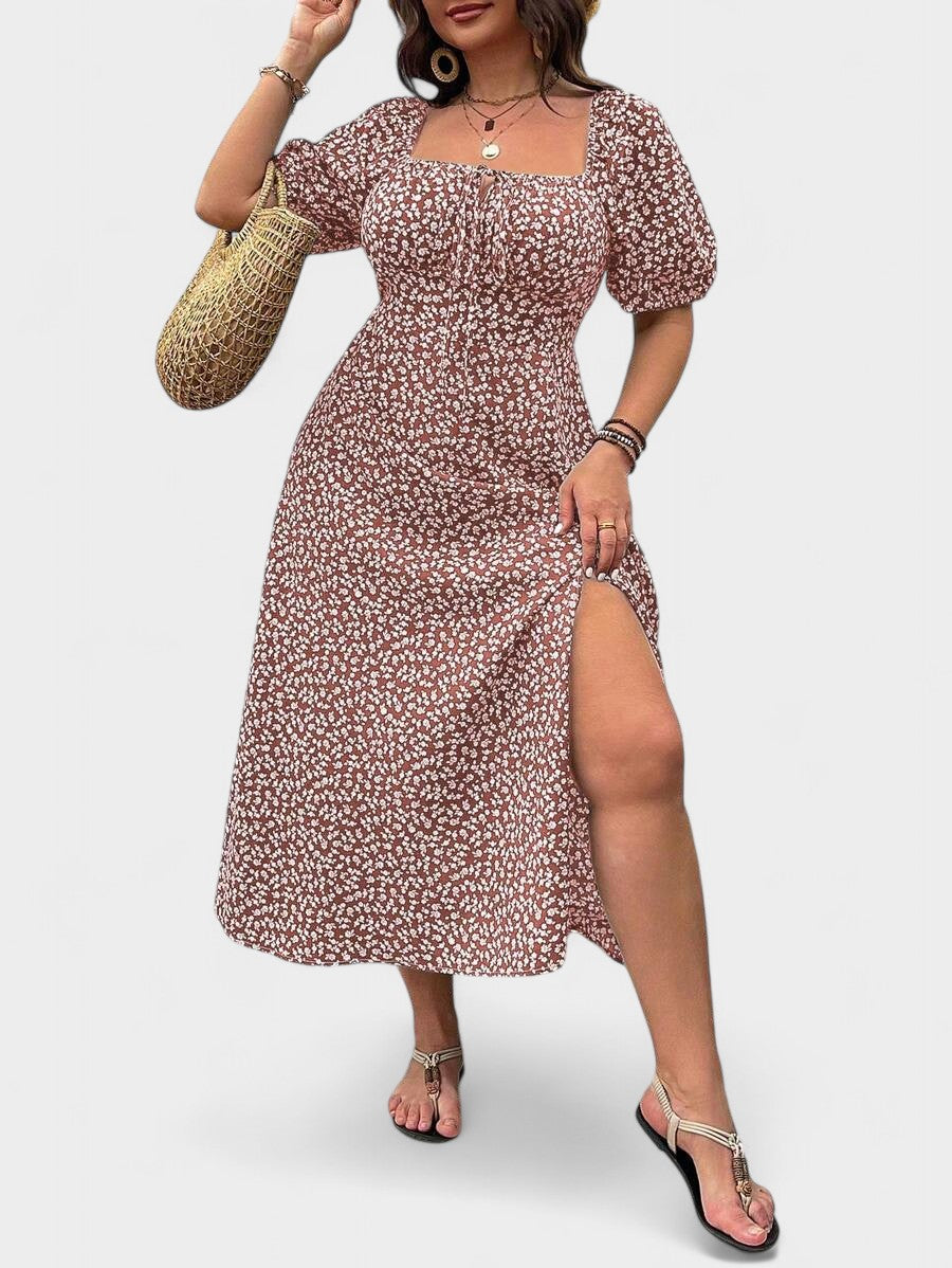 Amalia | Floral Puff Sleeve Dress