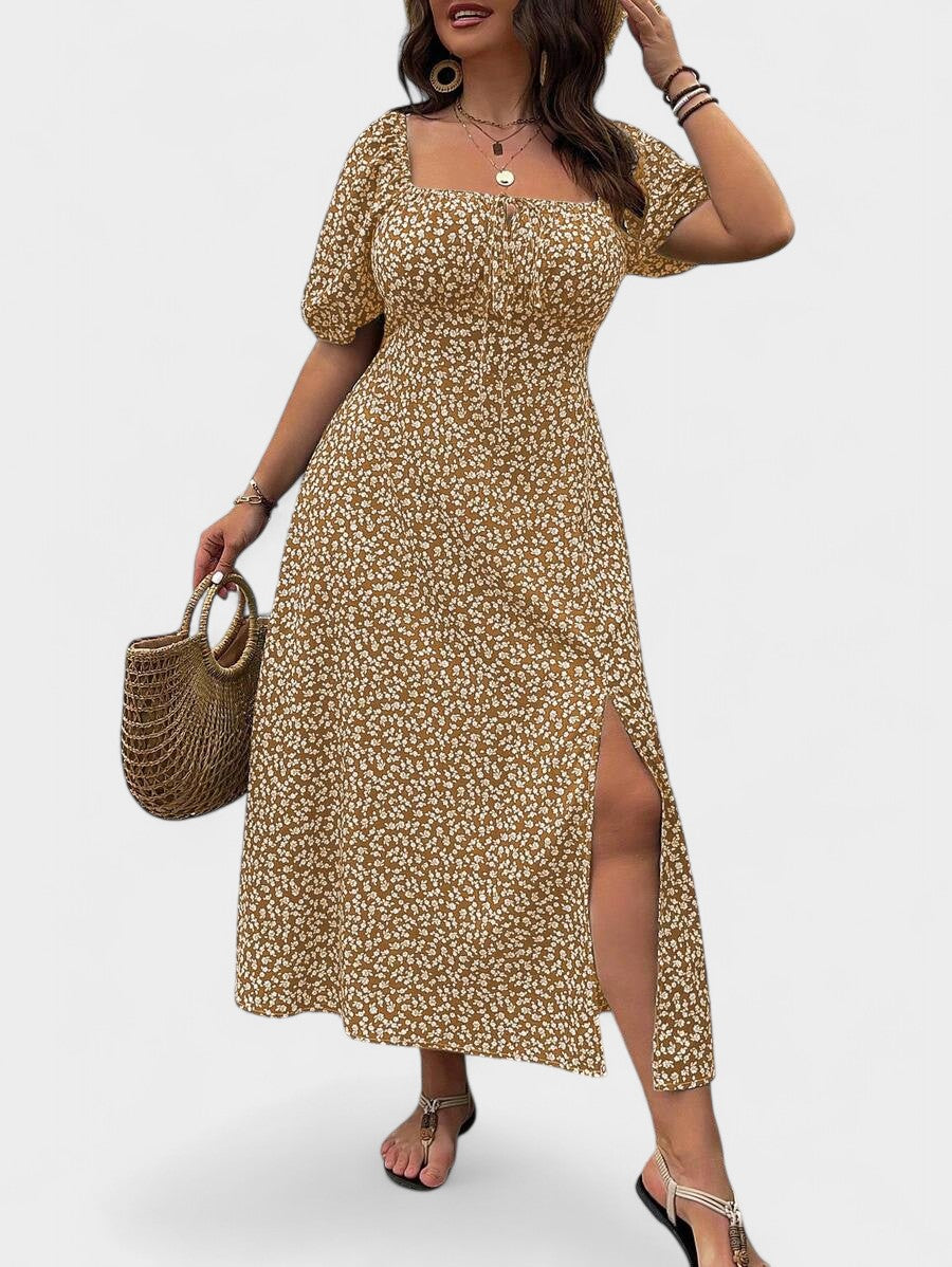 Amalia | Floral Puff Sleeve Dress