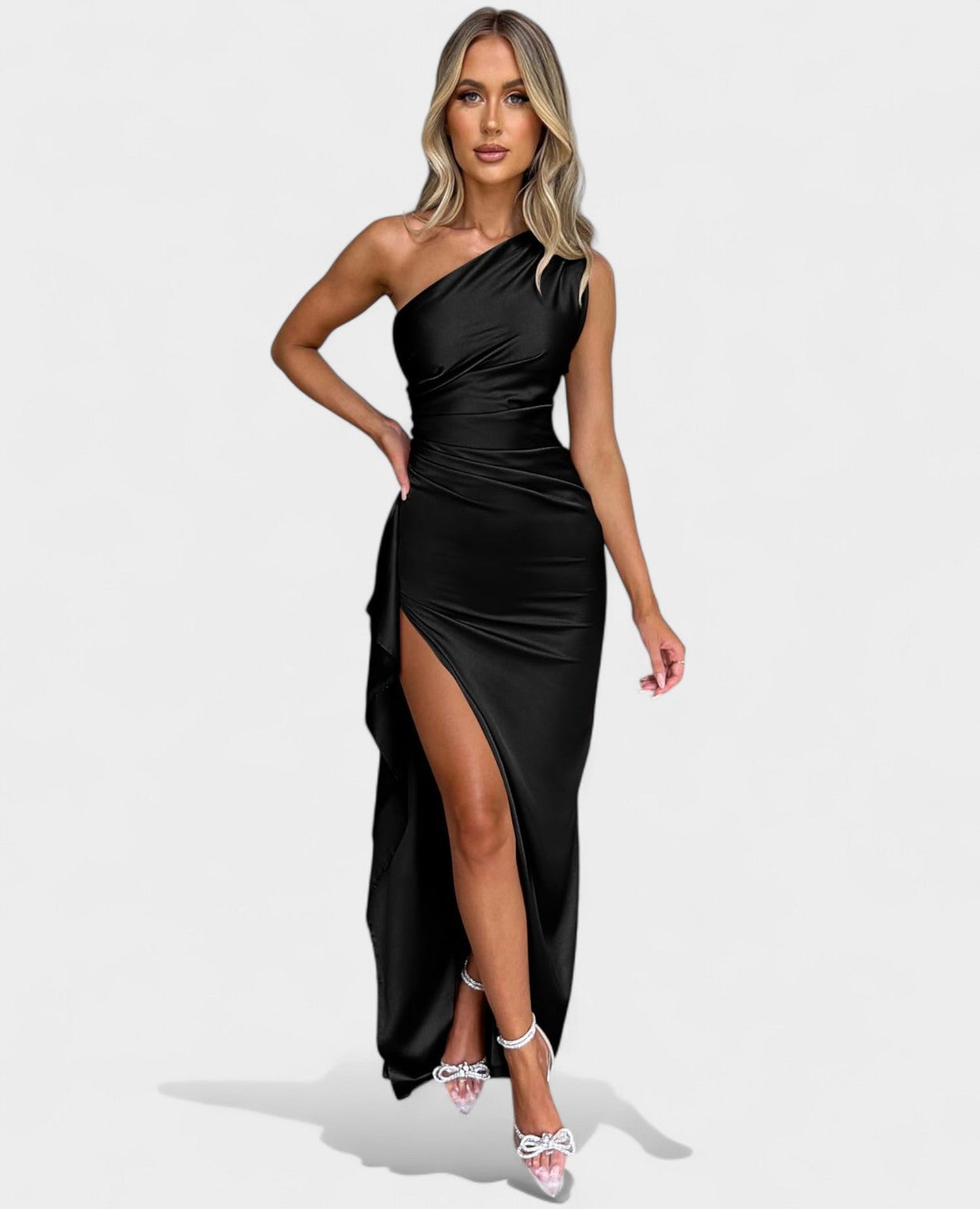 Amara | Draped Maxi Dress