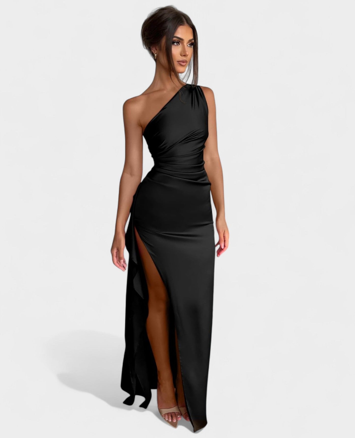 Amara | Draped Maxi Dress