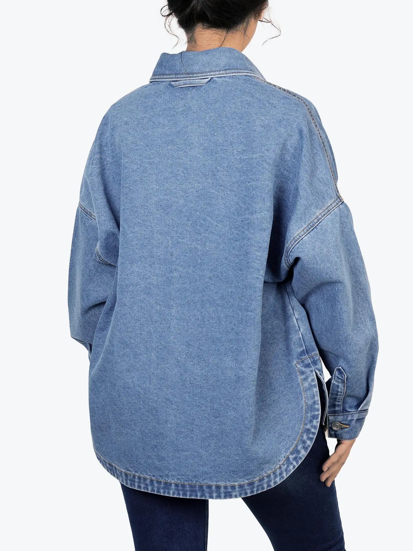 Romy | Oversized Denim Jacket