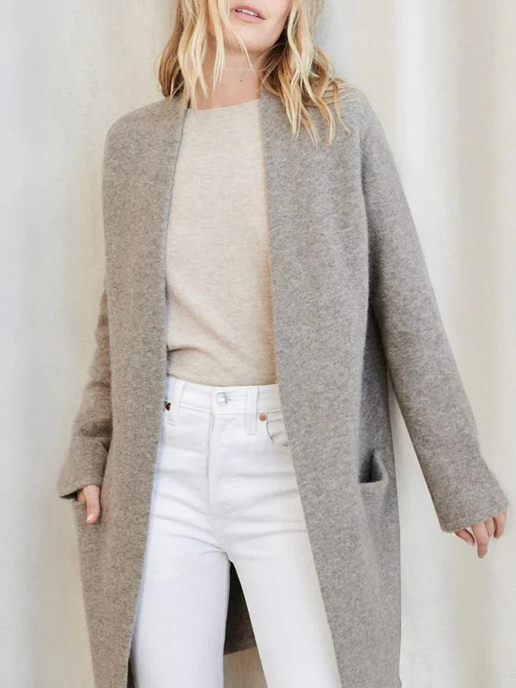 Aurelia | Cozy Merino Wool Blend Cardigan