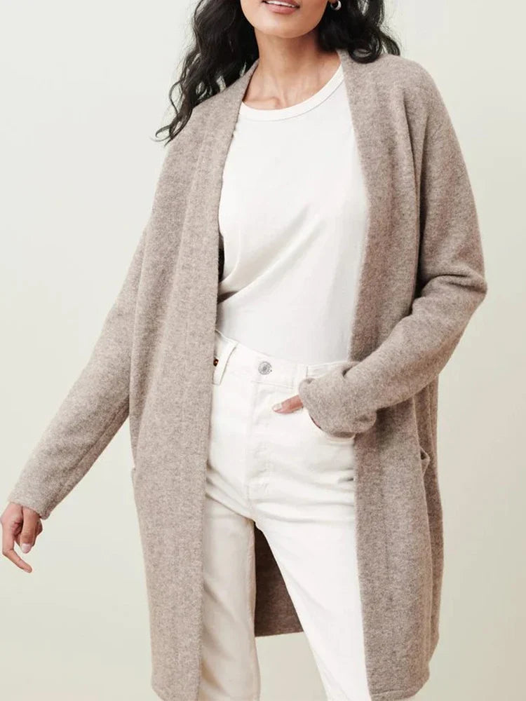 Aurelia | Cozy Merino Wool Blend Cardigan
