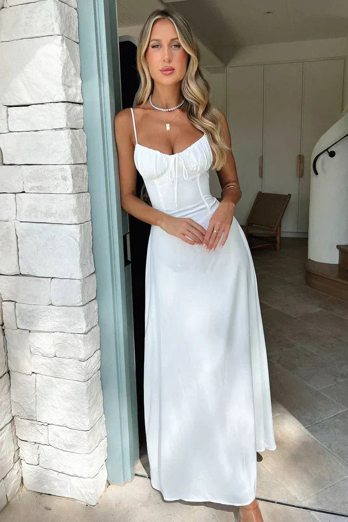 Alina | Elegant Maxi Dress - Lora Toronto