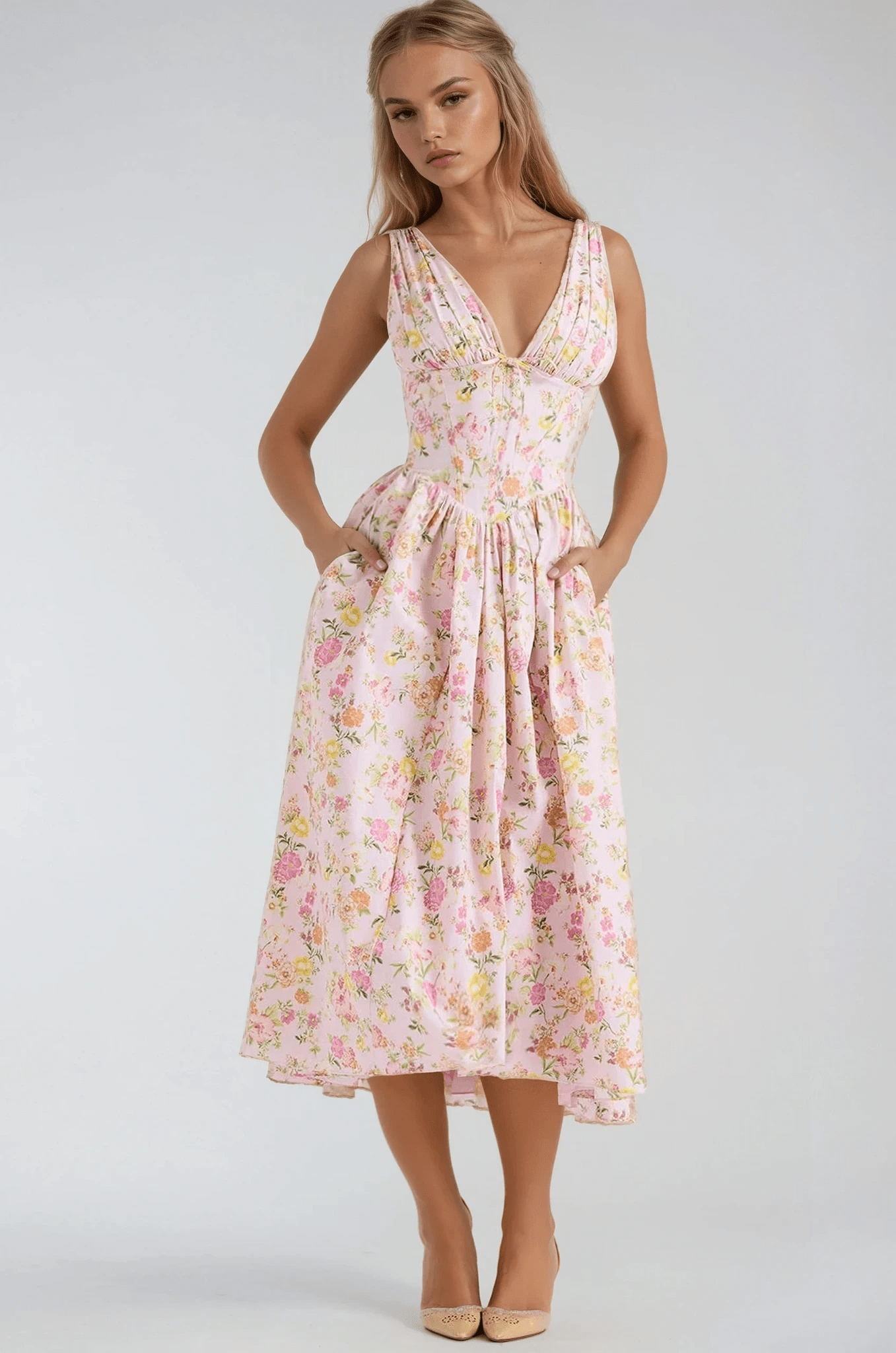 Aurora | Elegant Summer Dress - Lora Toronto