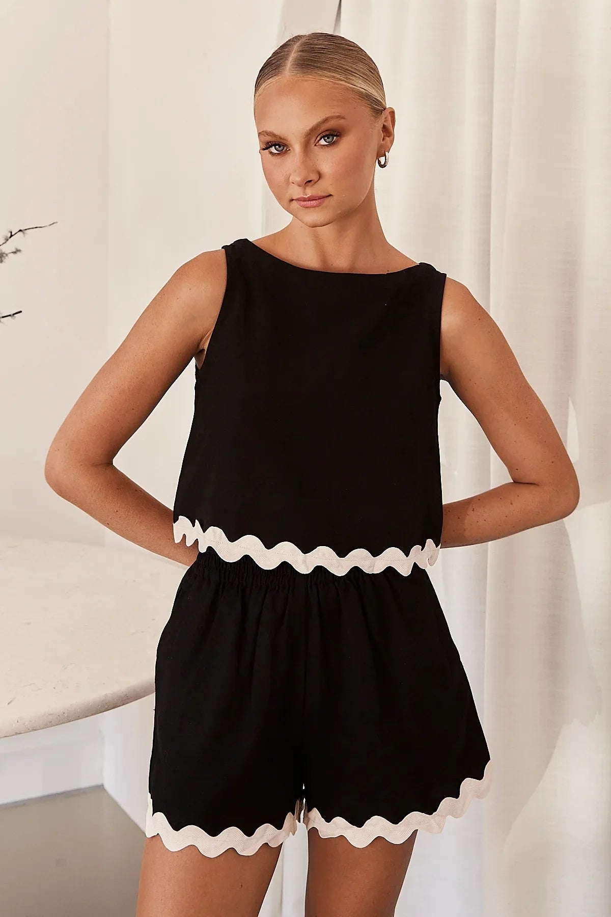 Avala Scalloped Summer Set - Lora Toronto