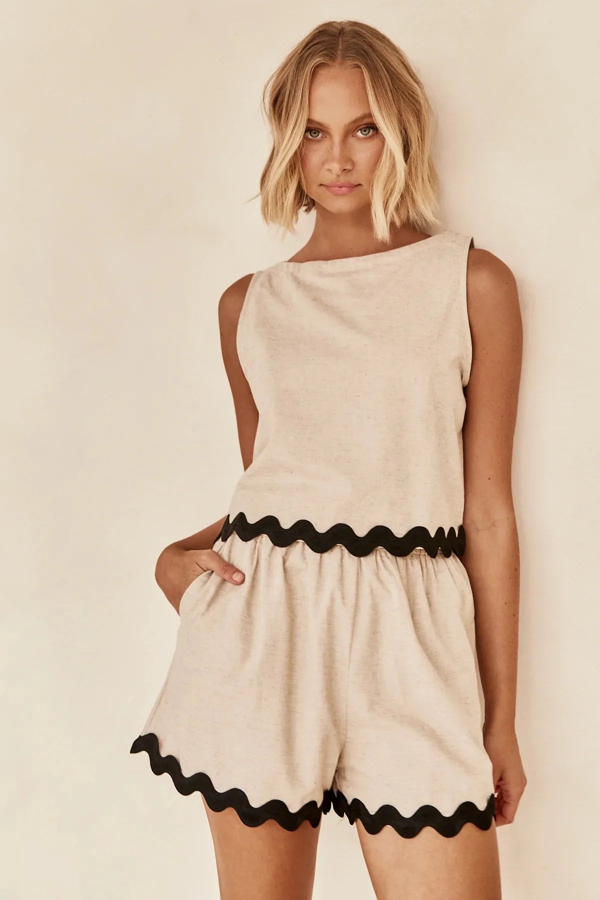 Avala Scalloped Summer Set - Lora Toronto