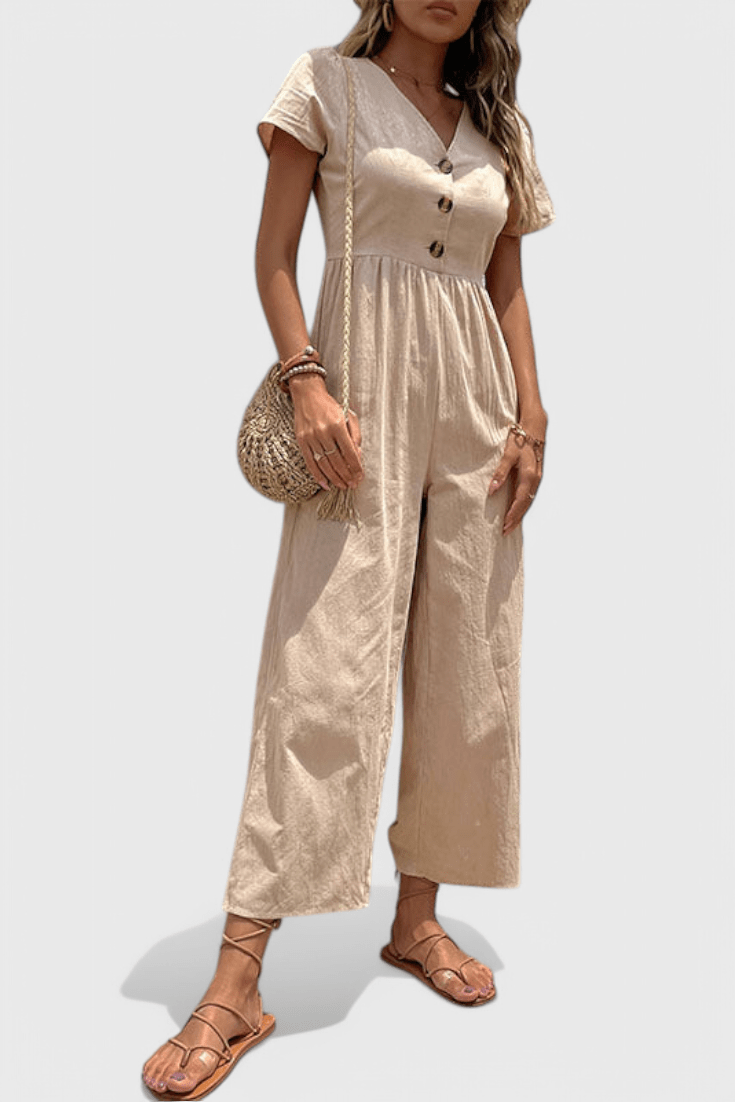 Camila Button - Front Jumpsuit - Lora Toronto