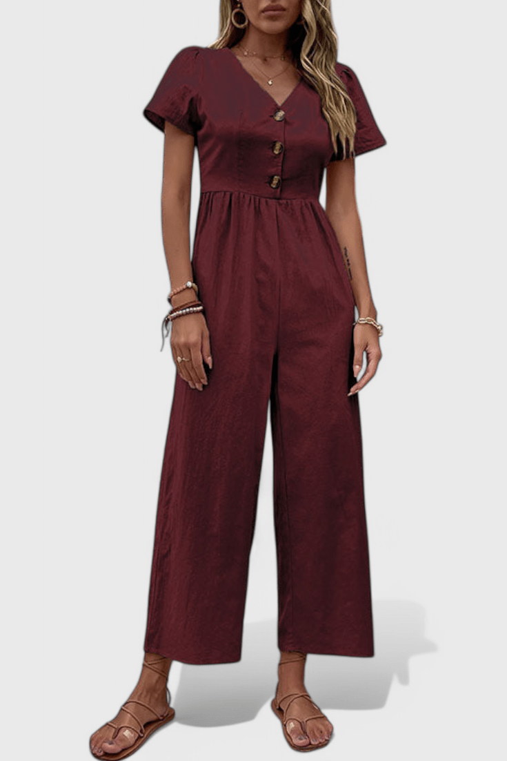 Camila Button - Front Jumpsuit - Lora Toronto