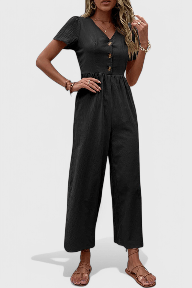 Camila Button - Front Jumpsuit - Lora Toronto