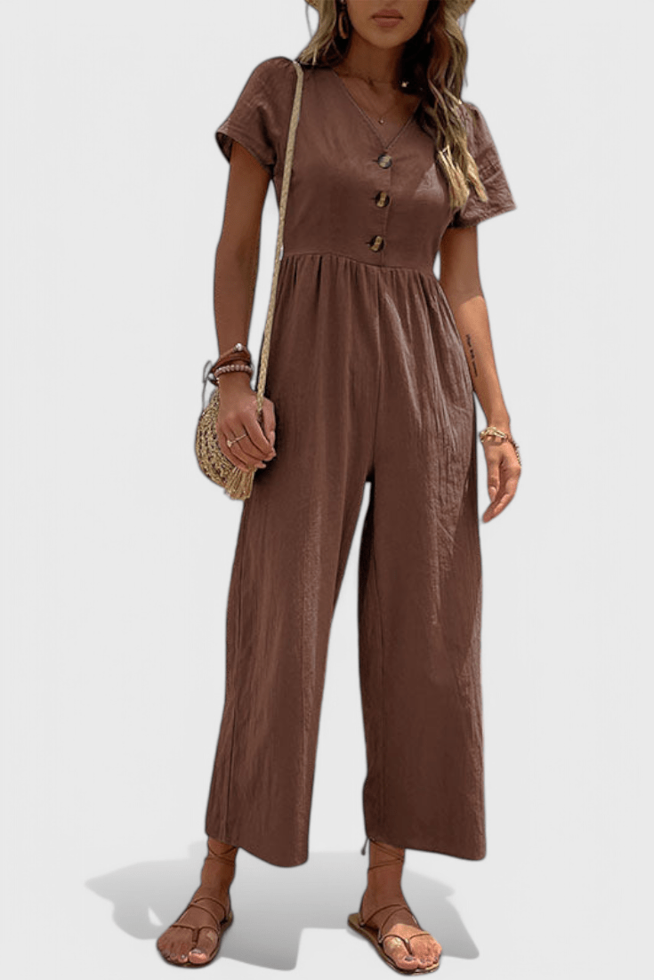 Camila Button - Front Jumpsuit - Lora Toronto