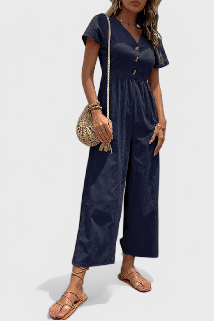 Camila Button - Front Jumpsuit - Lora Toronto