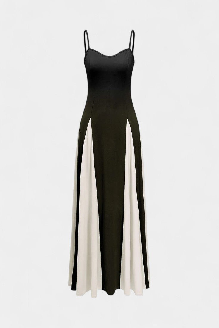 Catalina | Two - Tone Maxi Dress - Lora Toronto