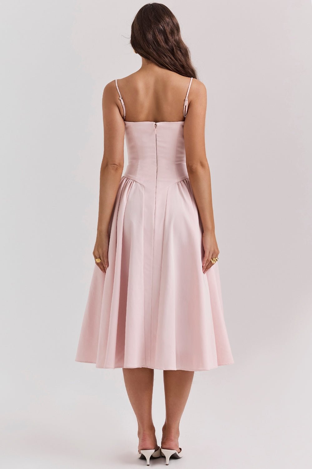 Felicity | Corset Midi Dress - Lora Toronto
