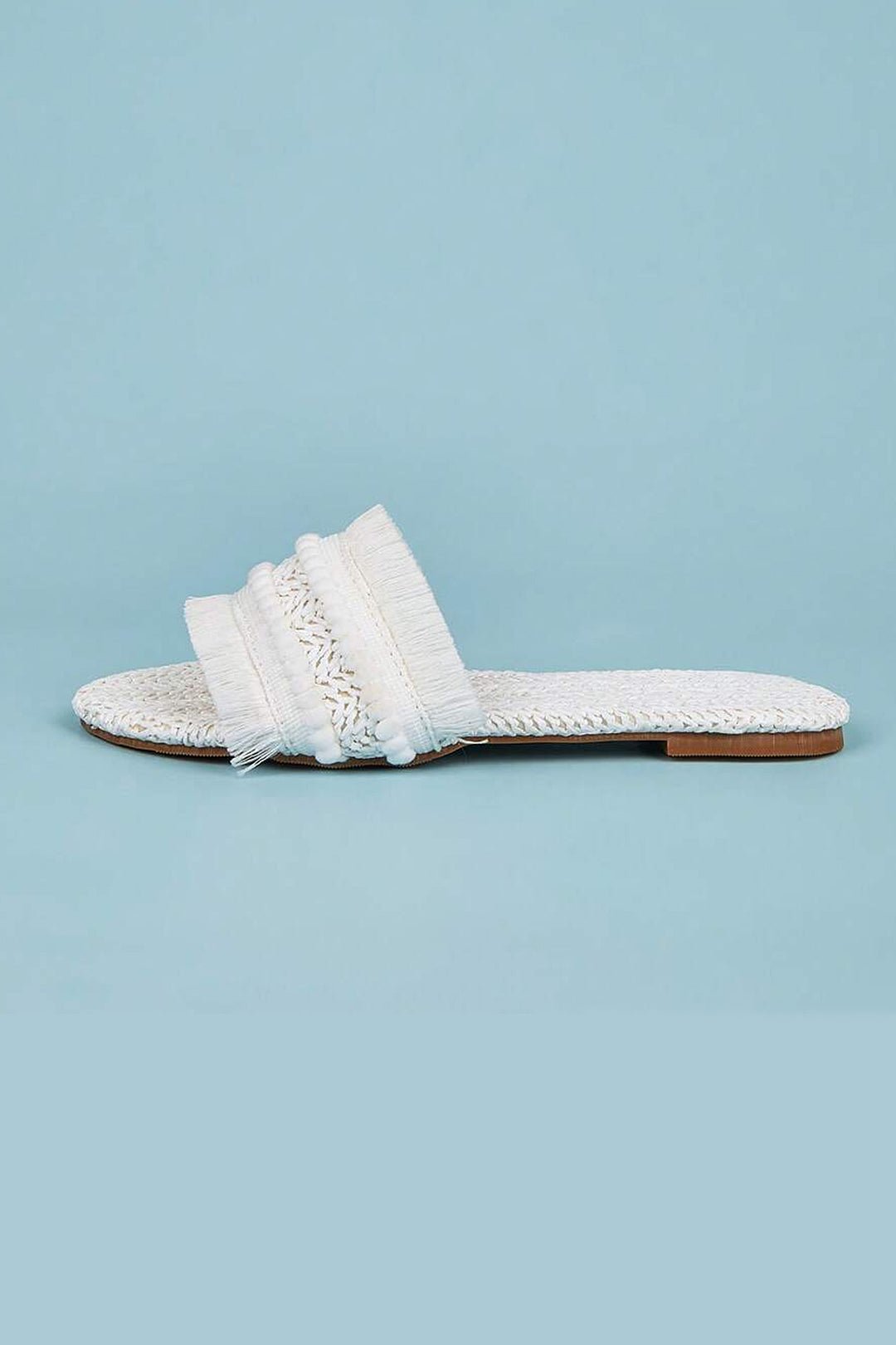 Fringe Slippers - Lora Toronto