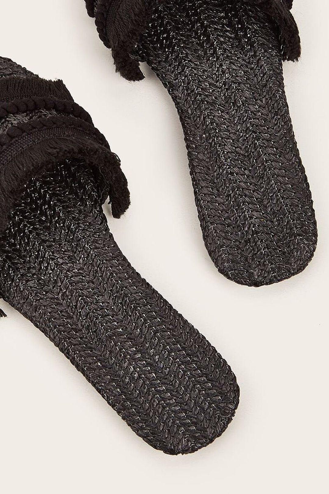 Fringe Slippers - Lora Toronto