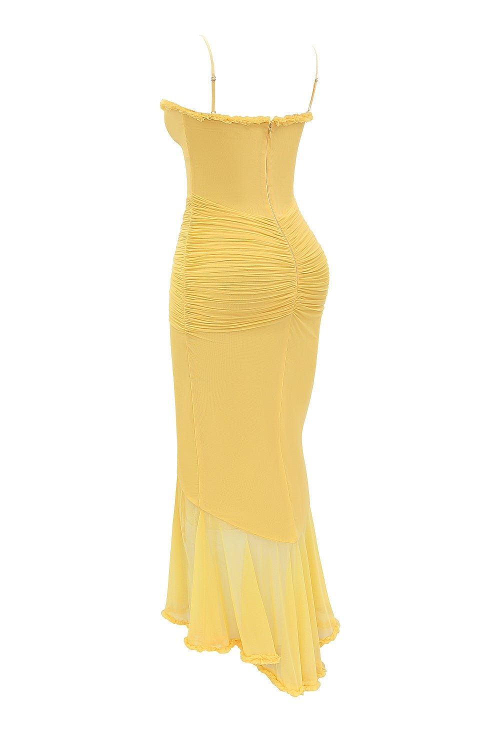 Gabbi | Ruffled Maxi Dress - Lora Toronto