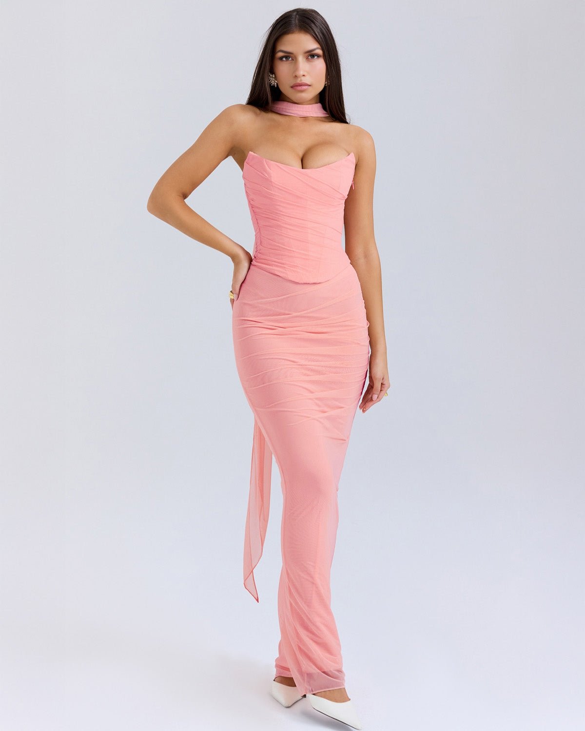 Malu | Whisper of Charm Two - Piece Gown - Lora Toronto