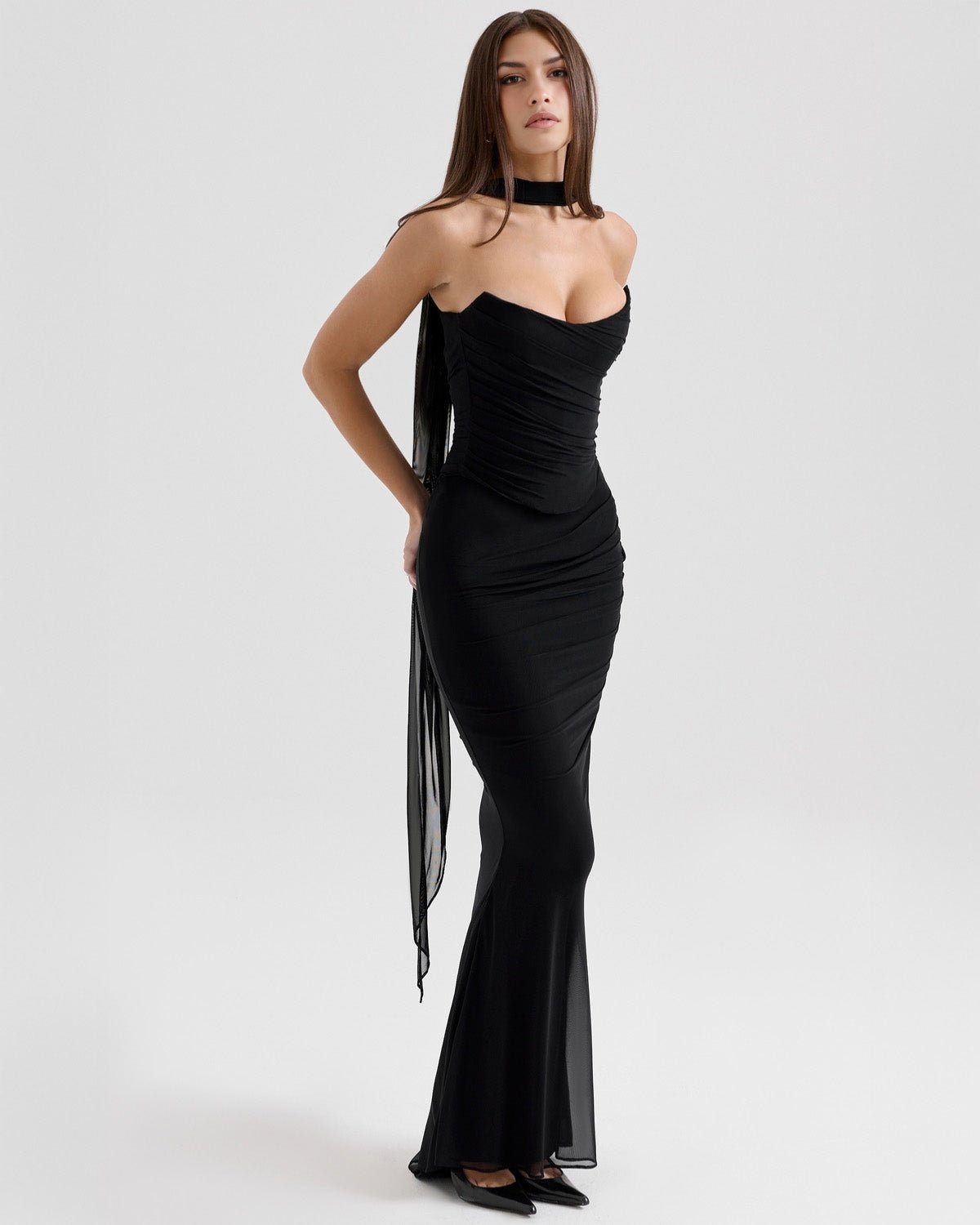 Malu | Whisper of Charm Two - Piece Gown - Lora Toronto