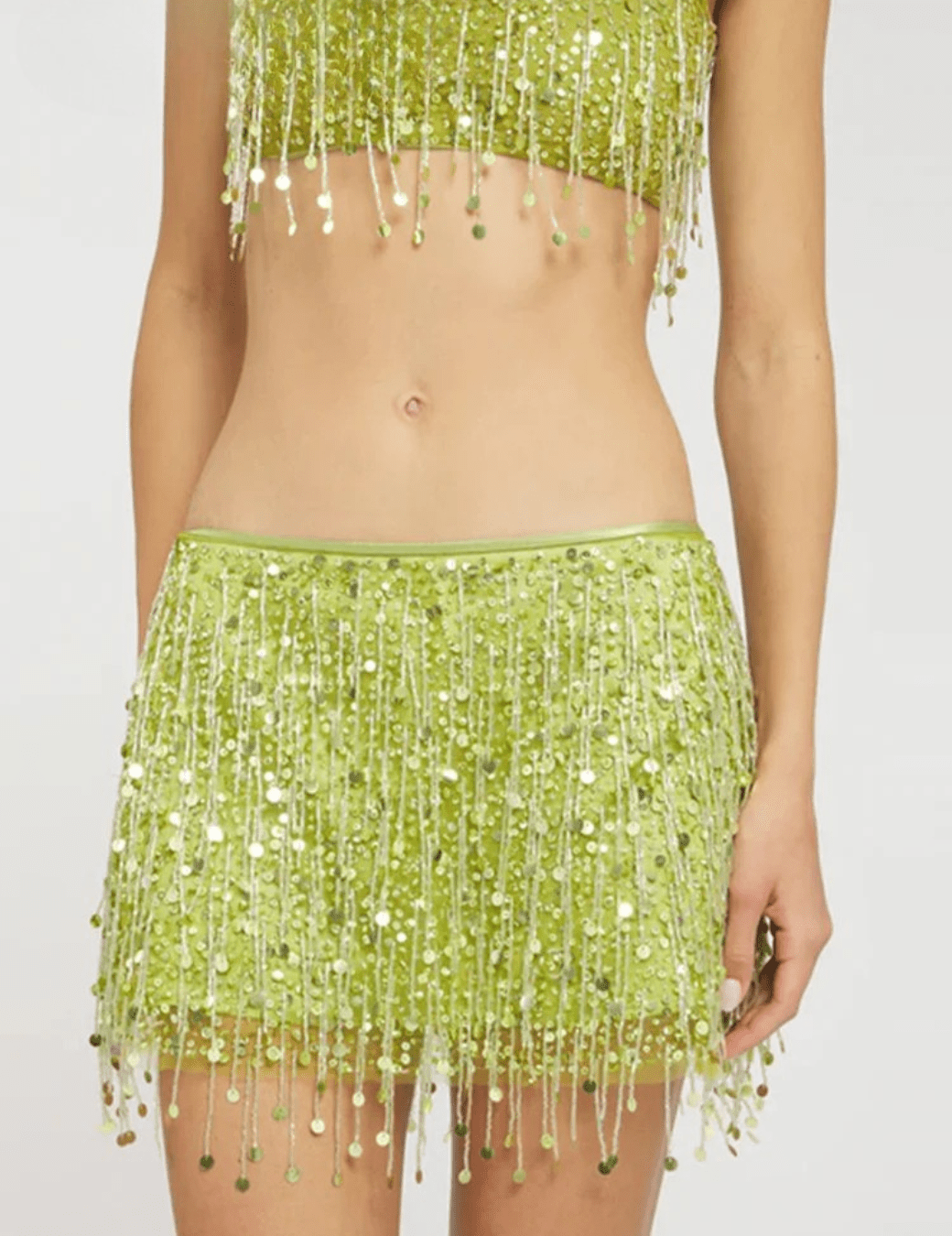 Mera Beaded Fringe Set - Lora Toronto
