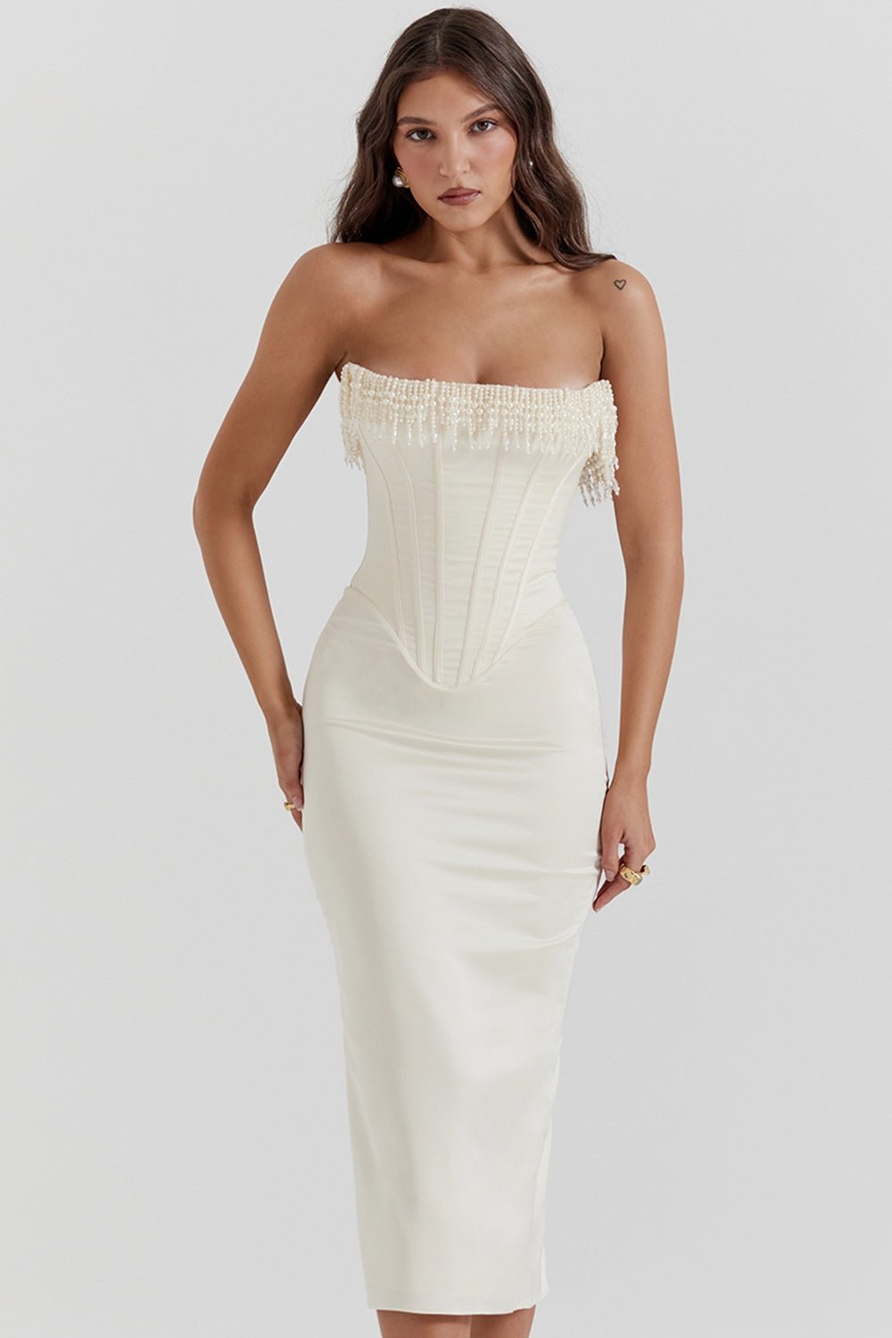 Nalita | Aura of Luxe Midi Dress - Lora Toronto