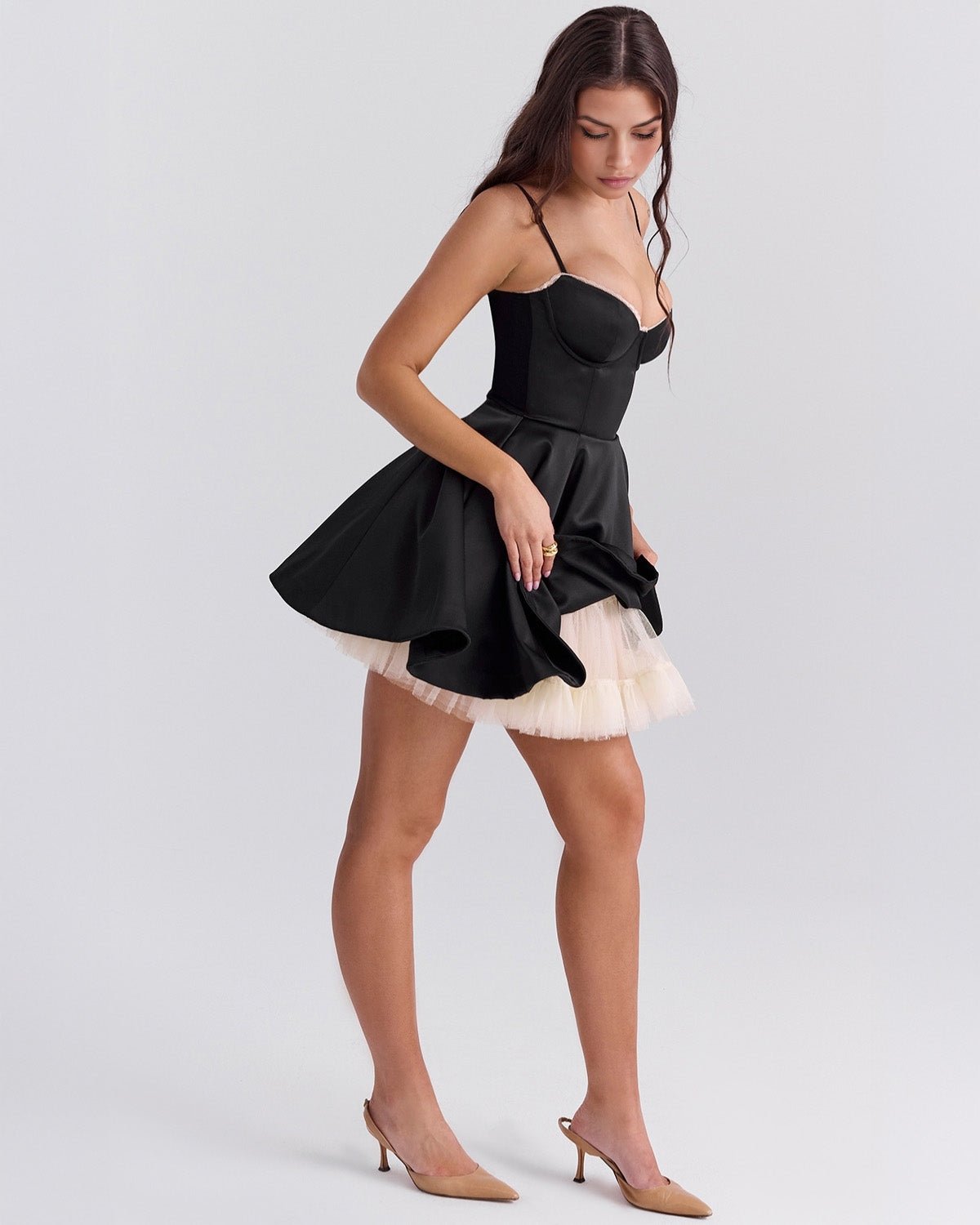 Selene | Mini Corset Dress - Lora Toronto