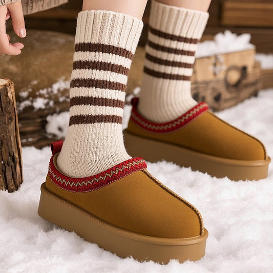 Aurora | Waterproof Fluffy Slip-on Shoes