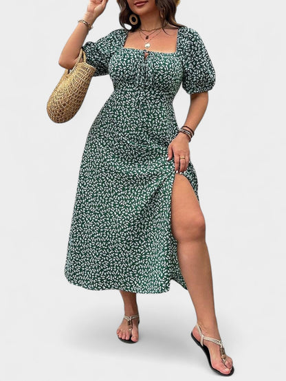Amalia | Floral Puff Sleeve Dress