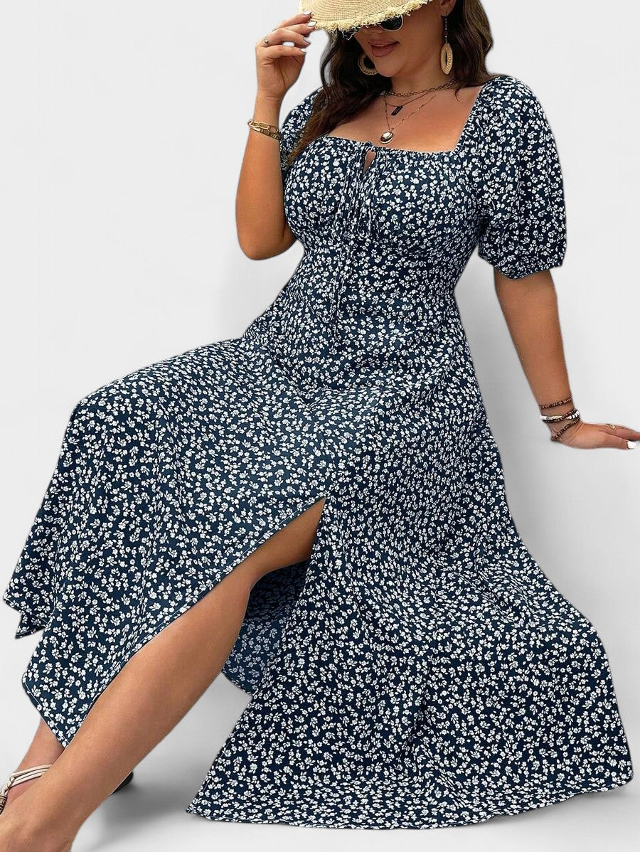 Amalia | Floral Puff Sleeve Dress