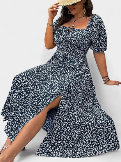 Amalia | Floral Puff Sleeve Dress