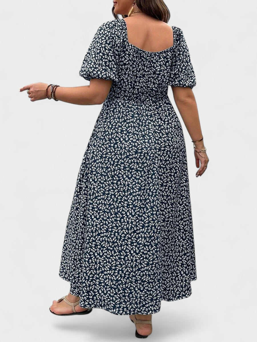 Amalia | Floral Puff Sleeve Dress
