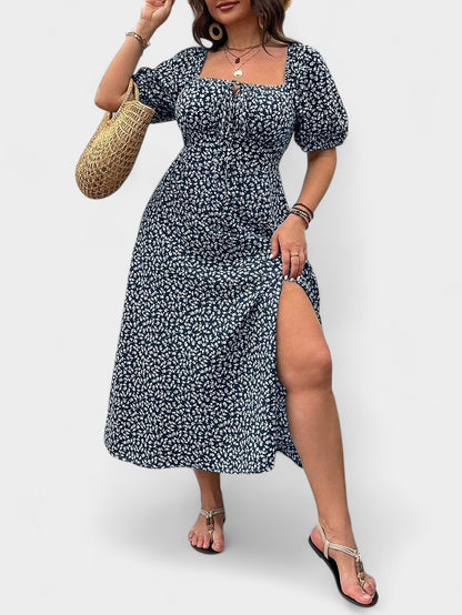 Amalia | Floral Puff Sleeve Dress