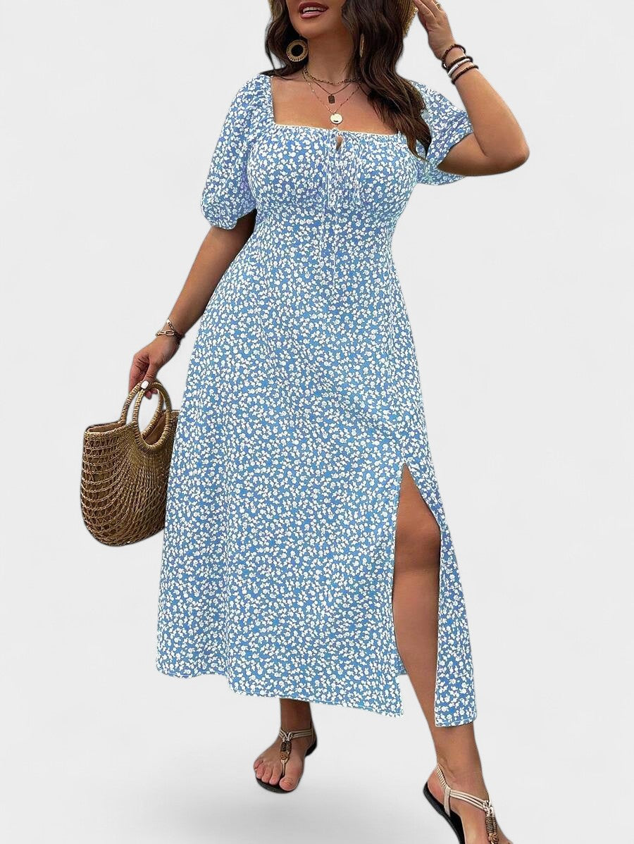 Amalia | Floral Puff Sleeve Dress