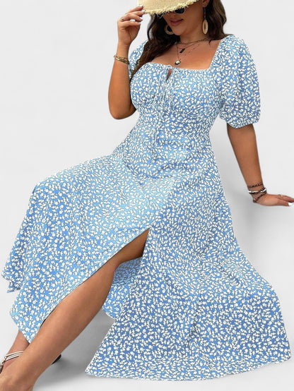 Amalia | Floral Puff Sleeve Dress