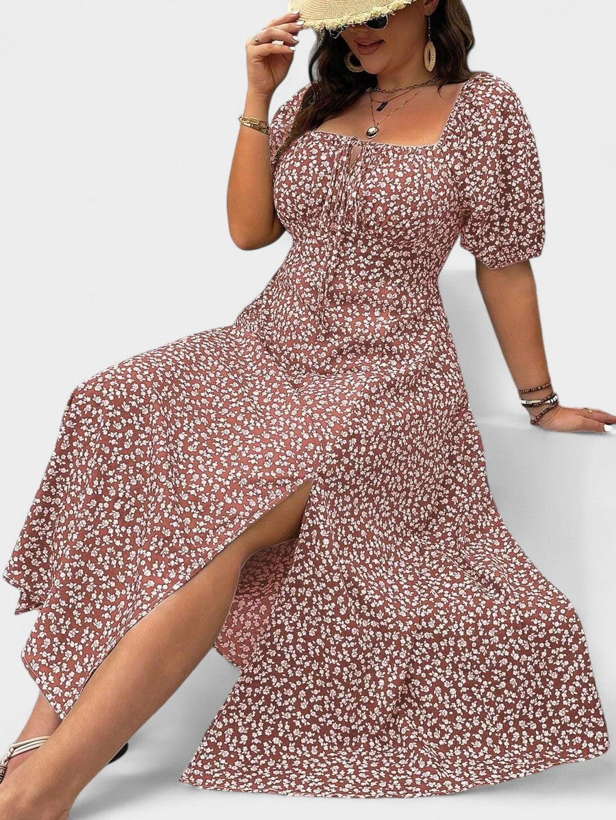 Amalia | Floral Puff Sleeve Dress