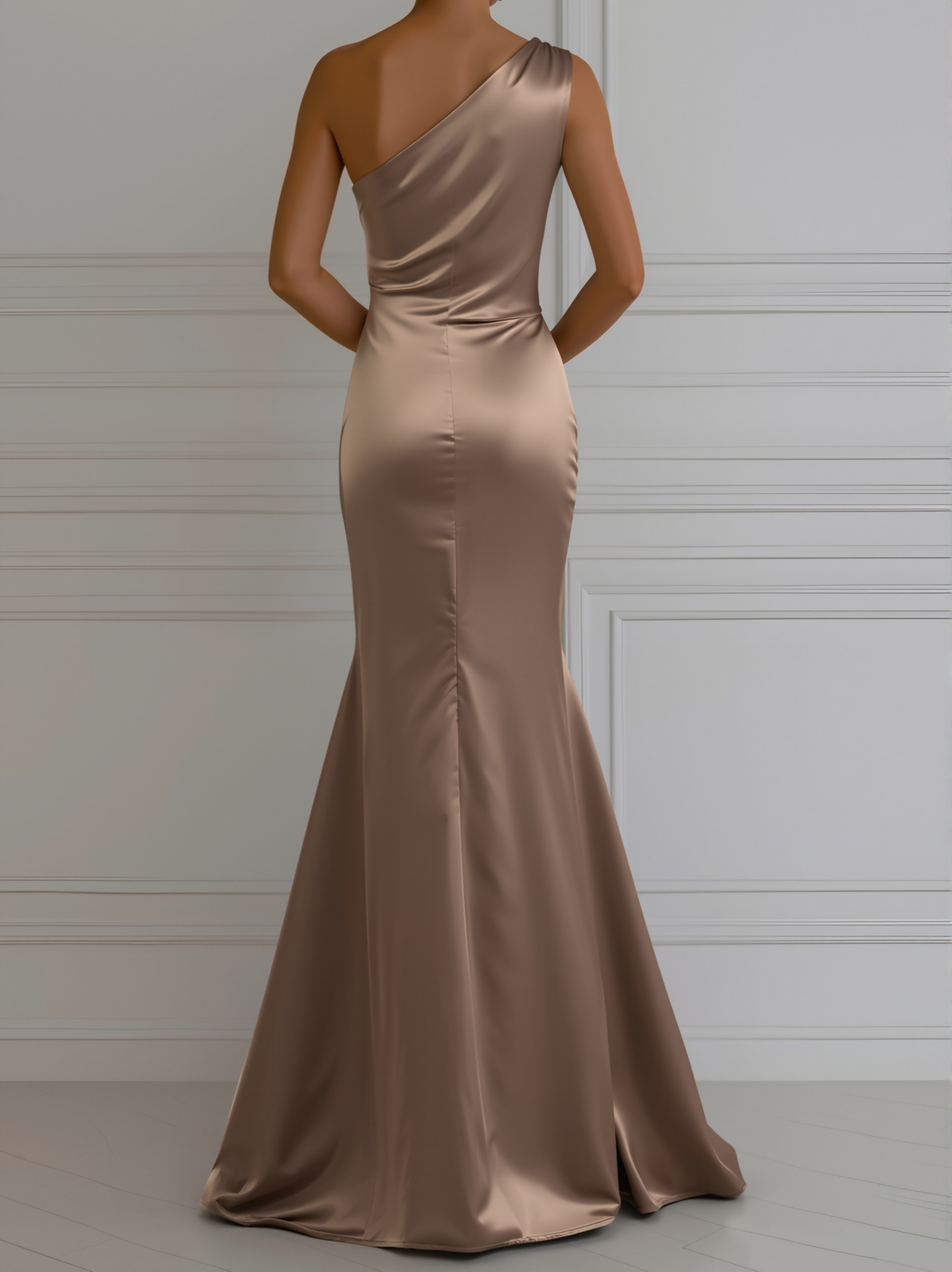 Amelie | Premium Satin Midi Dress