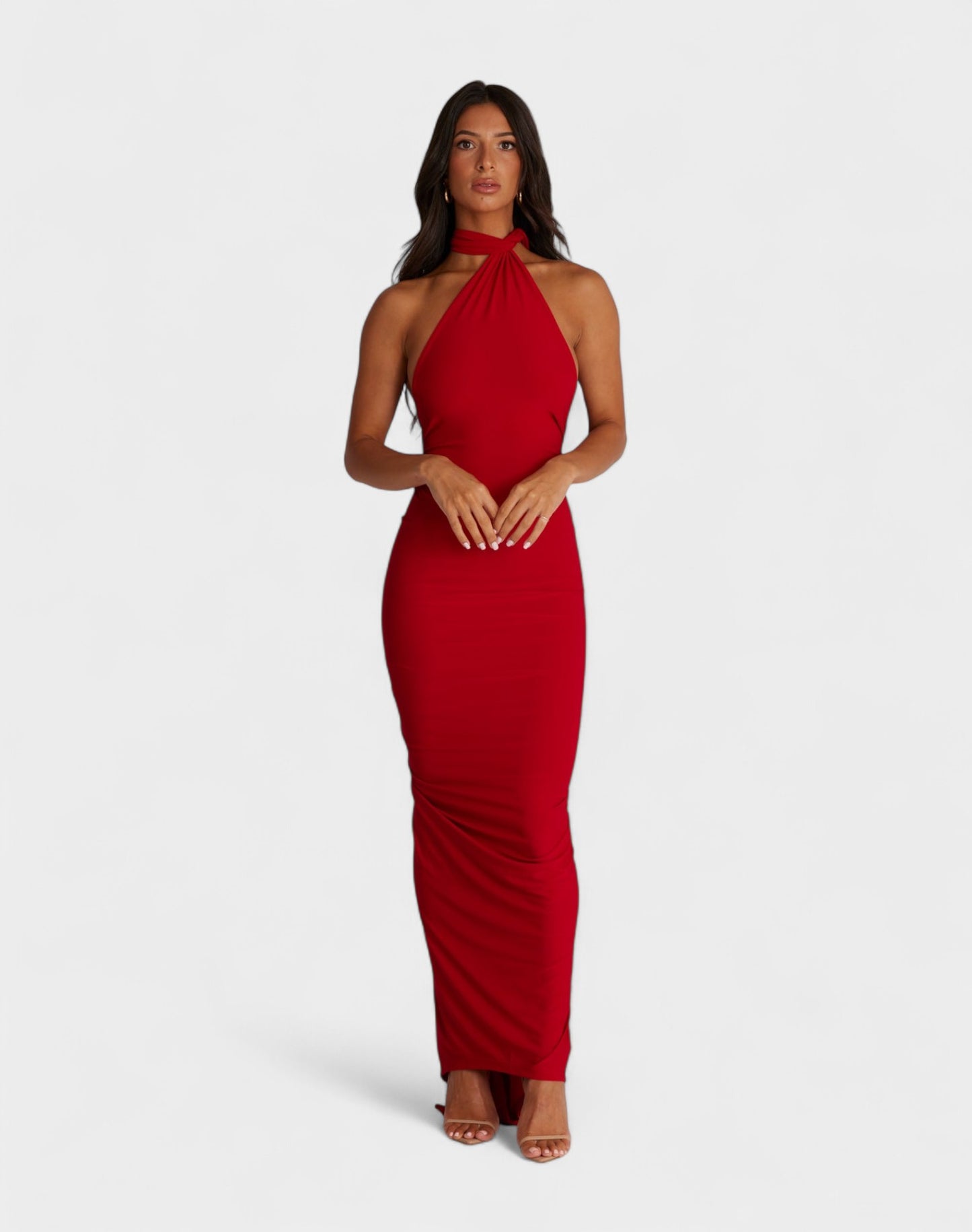 Sia | One-Shoulder Ruched Maxi Dress