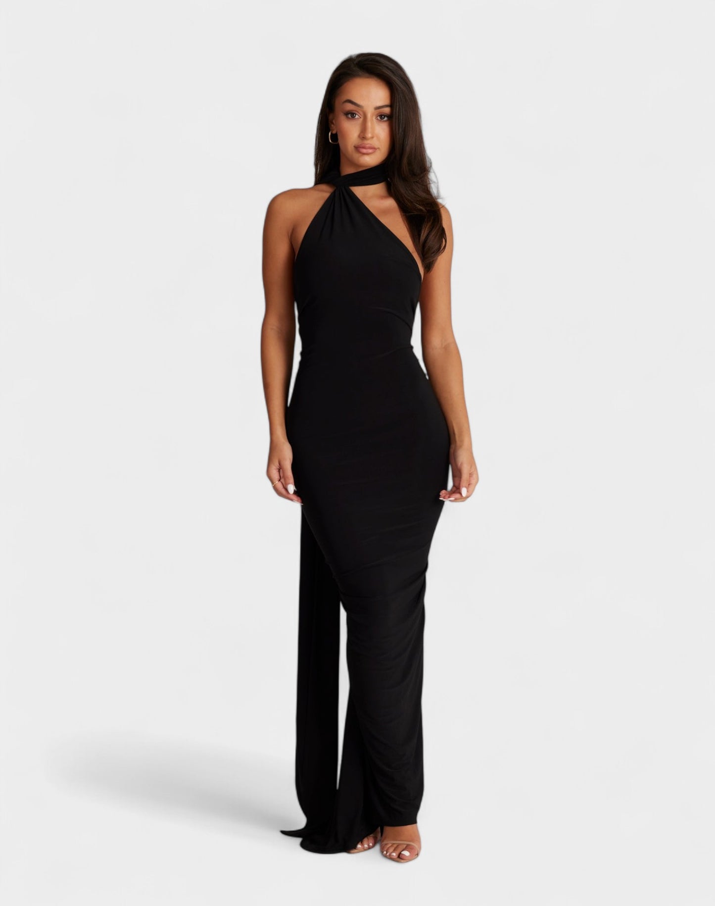 Sia | One-Shoulder Ruched Maxi Dress