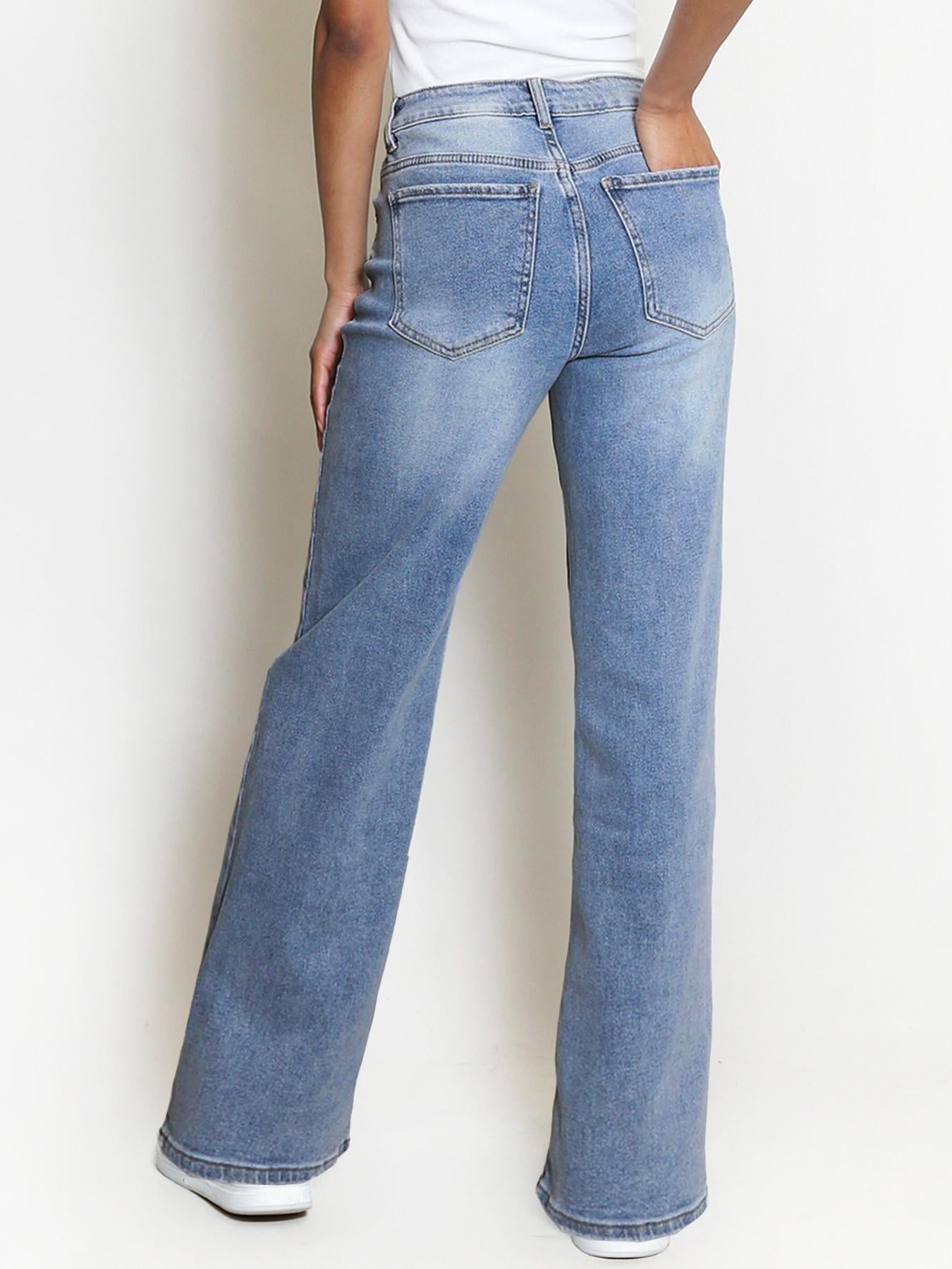 Dakota | Mid-Rise Stretch Denim Jeans