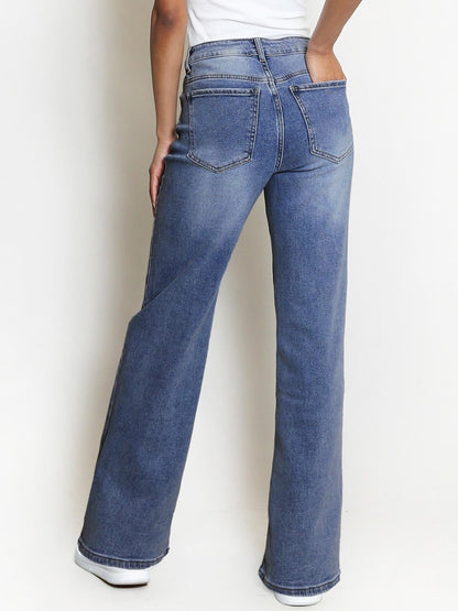 Dakota | Mid-Rise Stretch Denim Jeans