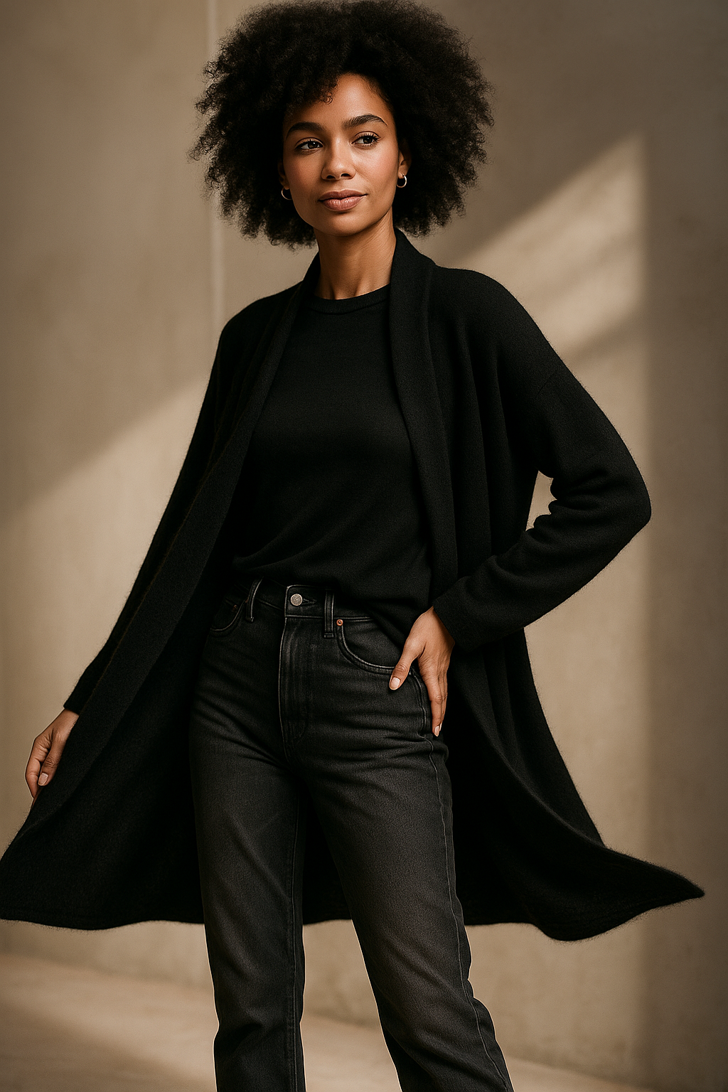 Aurelia | Cozy Merino Wool Blend Cardigan
