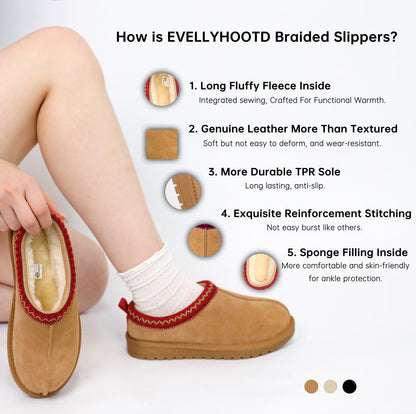 Aurora | Waterproof Fluffy Slip-on Shoes