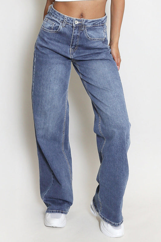Dakota | Mid-Rise Stretch Denim Jeans