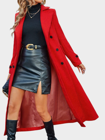 Amelia | Double-Breasted Wool Coat