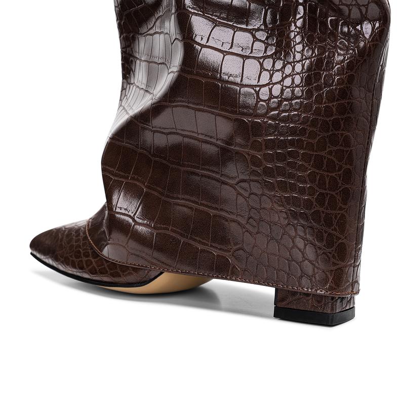 Arden | Fold-Over Knee-High Boots